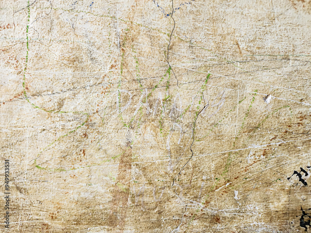Fototapeta premium Grunge stone concrete chalkboard wall floor texture background