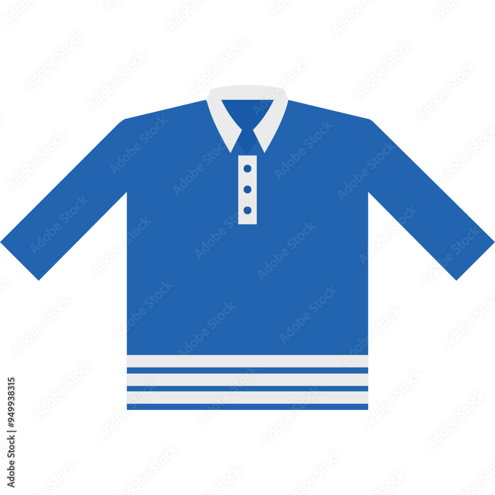 Sweater vector icon in flat style Sweater vector icon in flat style