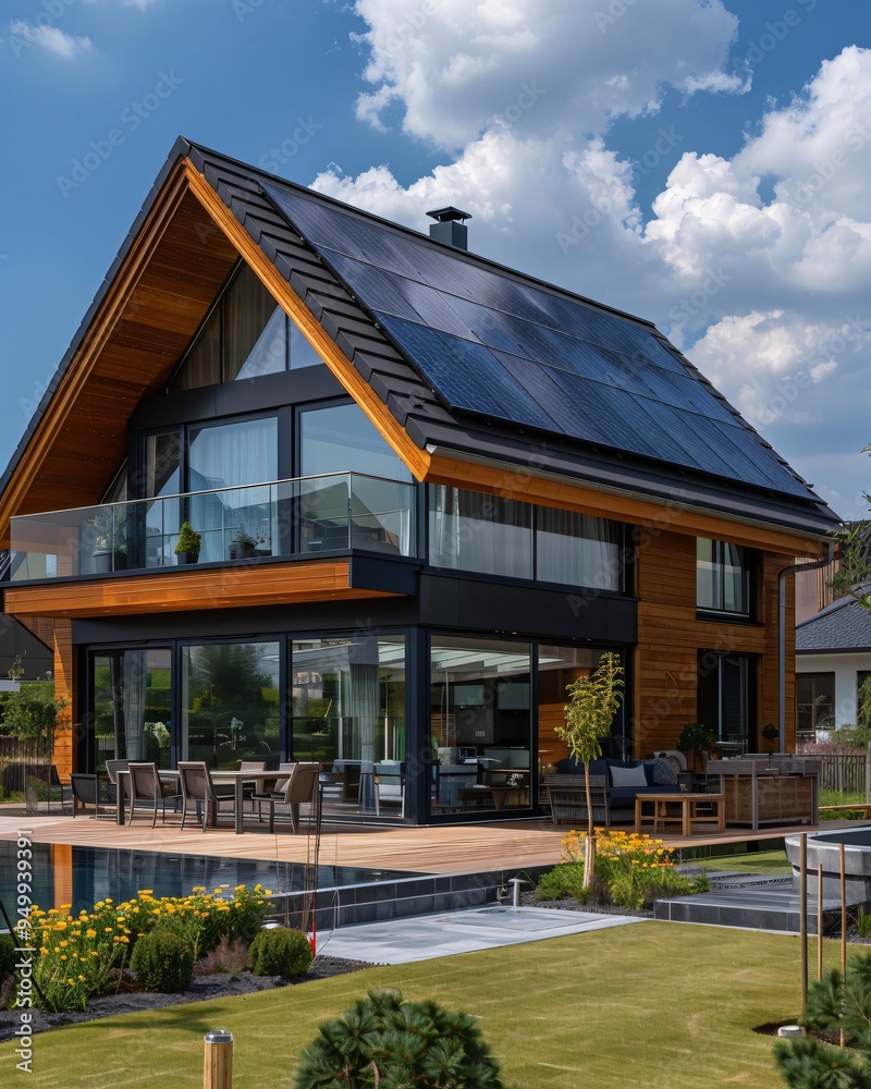 Modern eco-friendly house Modern eco-friendly house