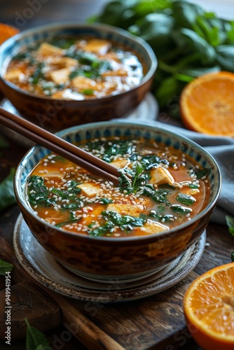 Asian Ramen soup