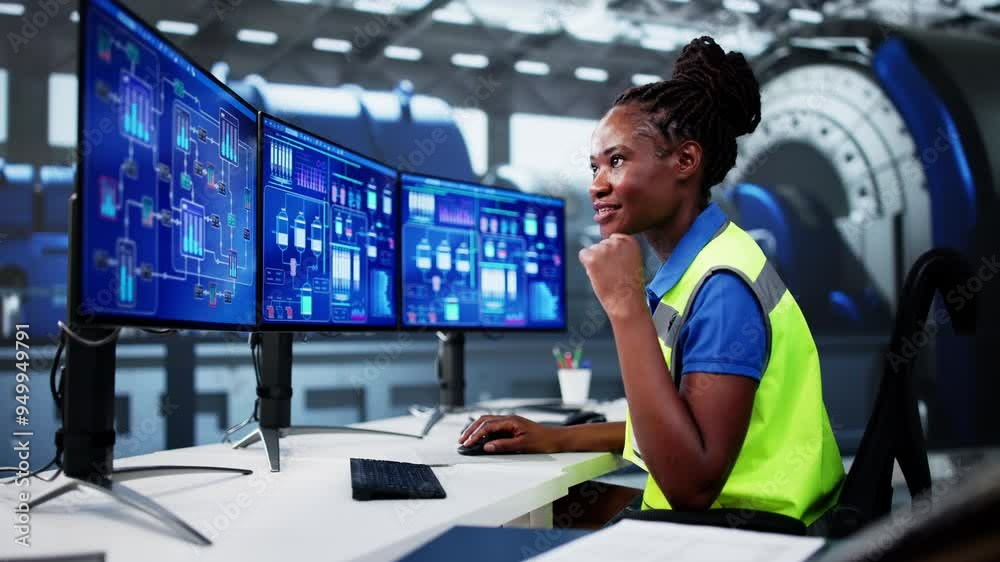 Engineer Operators Using Scada System