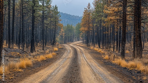 Resilience Reborn: Renewal in a Fire-Damaged Pine Forest