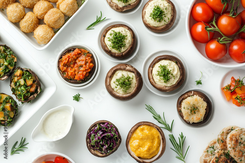 Wallpaper Mural Vegan food  Bowl with A nourishing vegetarian healthy bowl with mixed of healthy food for woman and vegan lifestyle for advertisement  Torontodigital.ca