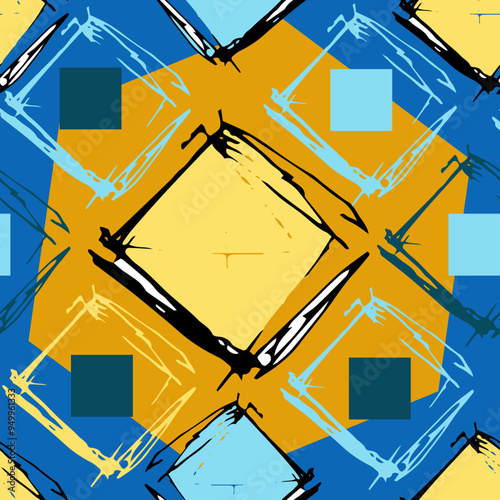 abstract background with squares