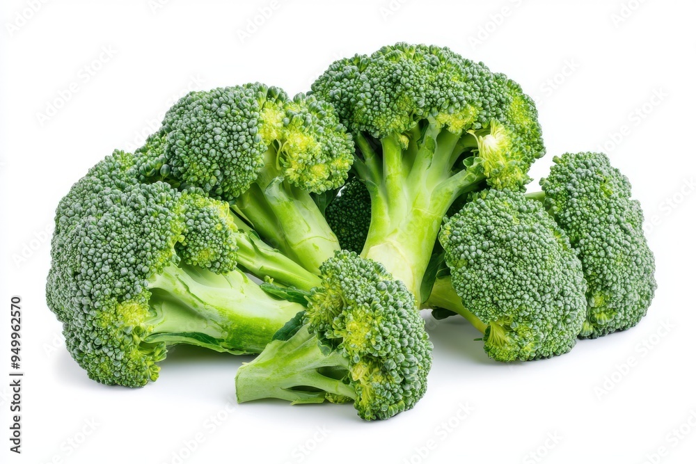 Broccoli isolated on white background Broccoli isolated on white background