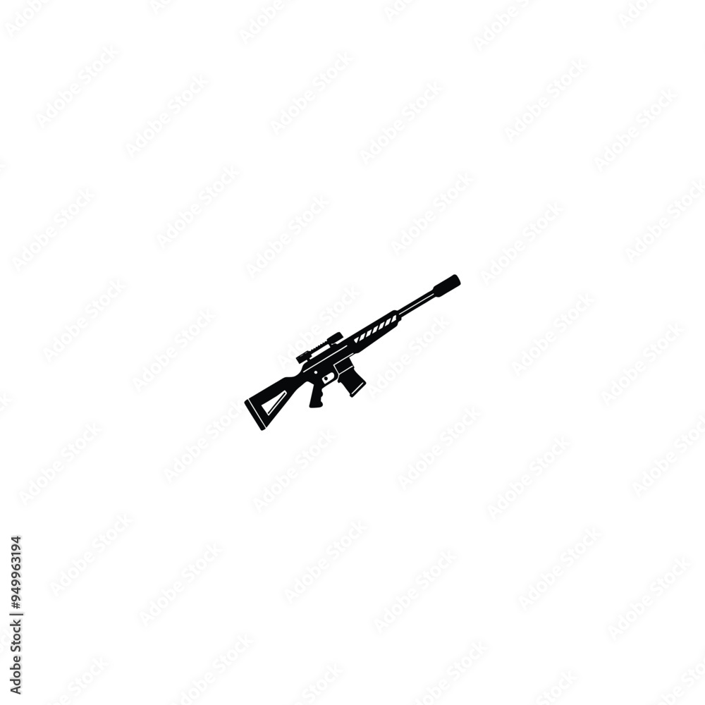 gun silhouette vector gun silhouette vector