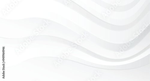 Geometric Gradient Shapes Covers on Dark Background, White elegant texture background, Vector illustration.