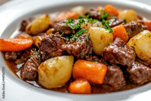 Beef Stew with Carrots and Potatoes