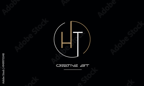 HP, PH, H, P abstract letters logo monogram