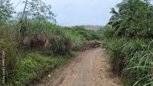 The Bondoc Peninsula is a rugged and scenic landmass located in the southern part of Quezon province in the Philippines photo