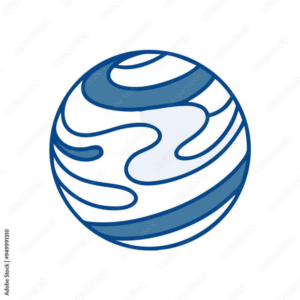Abstract Globe Logo with Geometric Patterns in Vector Format Abstract Globe Logo with Geometric Patterns in Vector Format