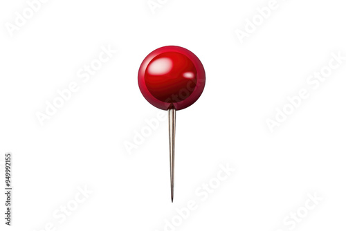 Small Bobby Pin with Isolated on Transparent Background