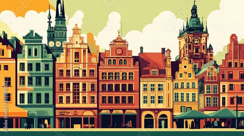 Wrocław Wonders: Retro Travel Posters with a Modern Twist