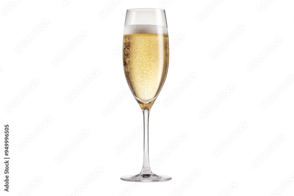 Elegant Champagne Drink with Isolated on Transparent Background Elegant Champagne Drink with Isolated on Transparent Background