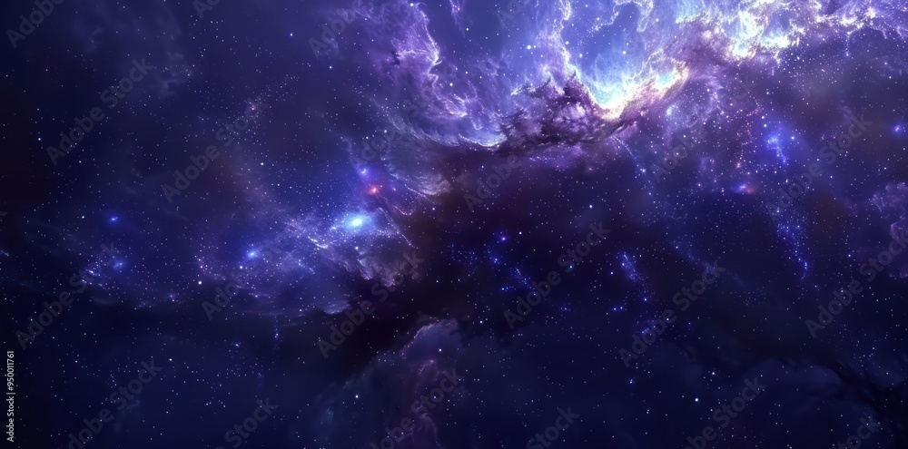 A Cosmic Landscape of Nebulas and Stars A Cosmic Landscape of Nebulas and Stars