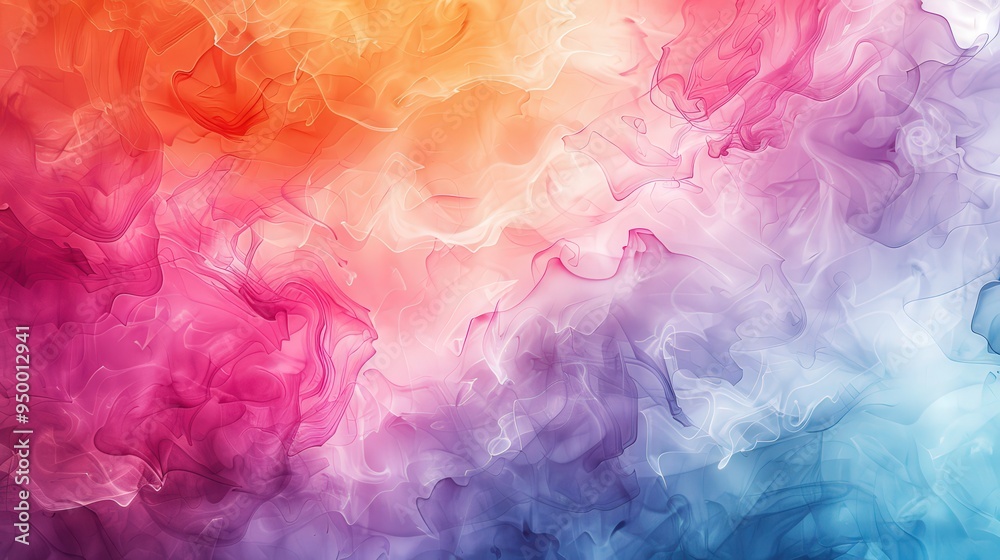Fototapeta premium Abstract Color Swirls