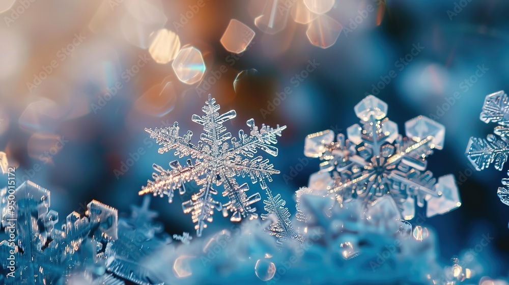 Shiny snowflake wallpaper Shiny snowflake wallpaper