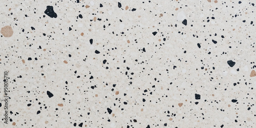 Quartz surface white for bathroom or kitchen countertop. Terrazzo flooring texture polished stone pattern old surface marble for background. flooring texture polished stone pattern old surface marble.