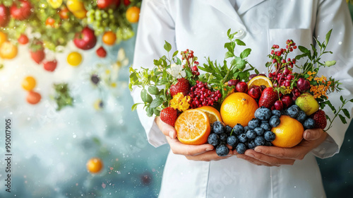 creative Dietitian/Nutritionist background wallpaper