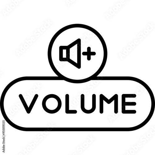 Volume Up Button Icon