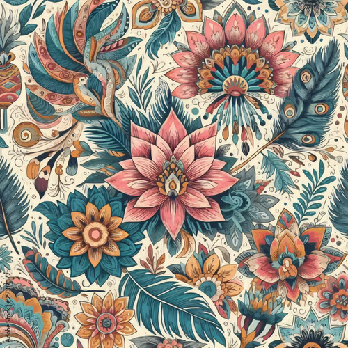 seamless floral pattern
