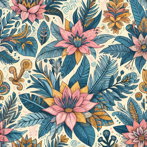 seamless floral pattern
