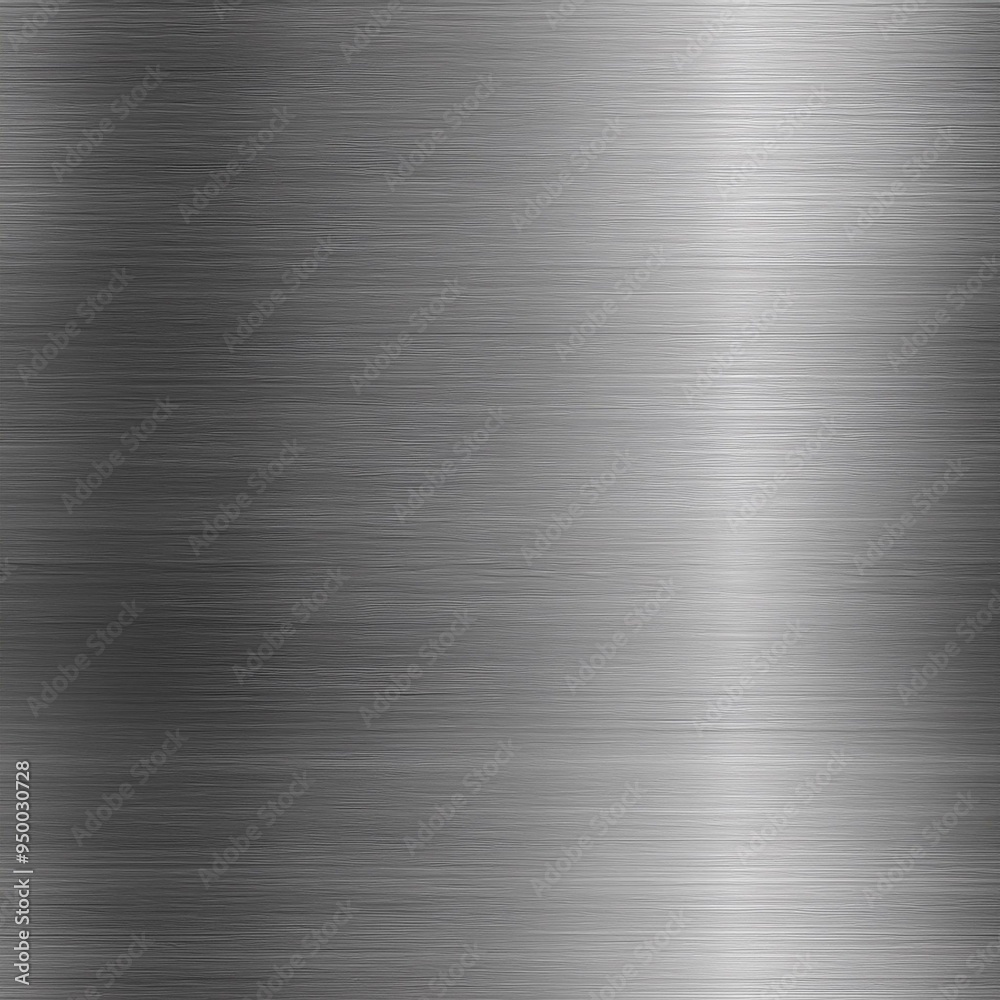 A seamless brushed metal plate background texture tileable in a high-resolution silver grey rough metallic rendering