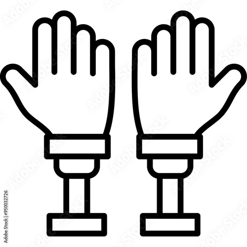 Prosthetic Hands Icon