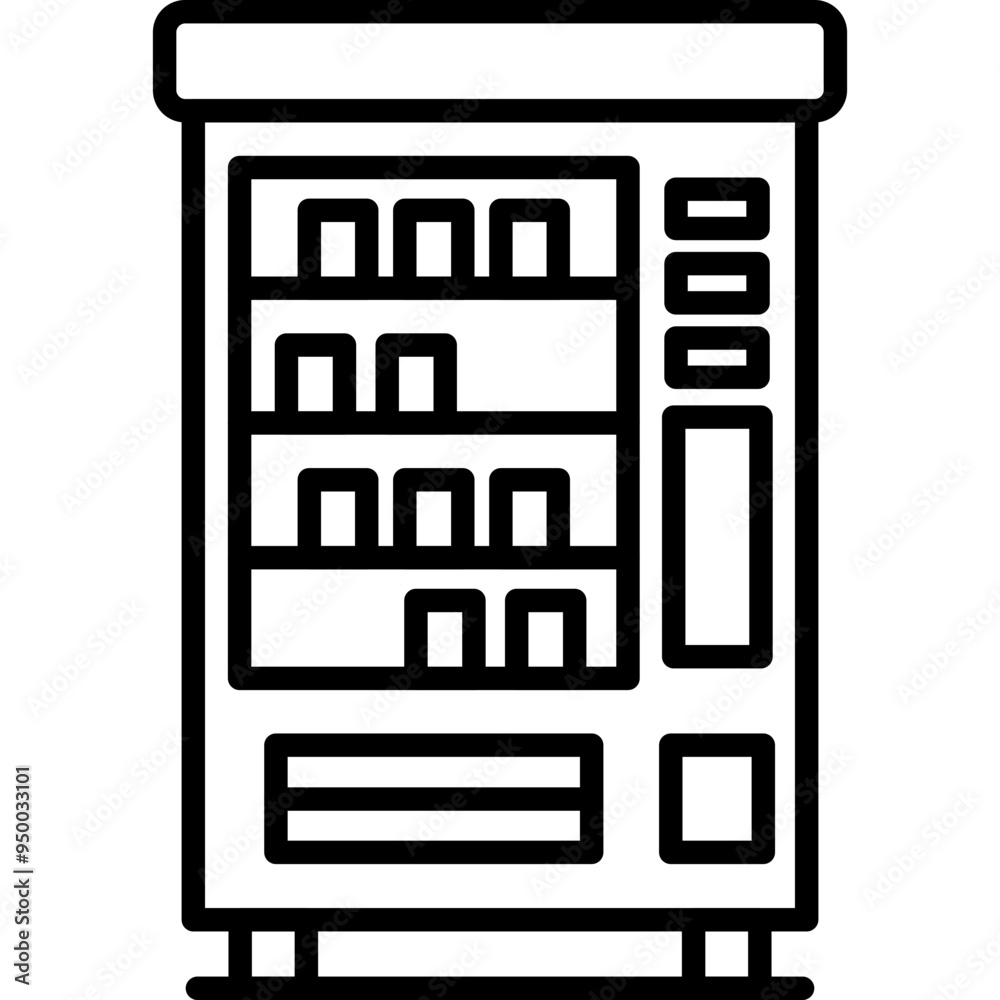 Vending Machine Icon Vending Machine Icon