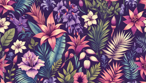 seamless floral pattern