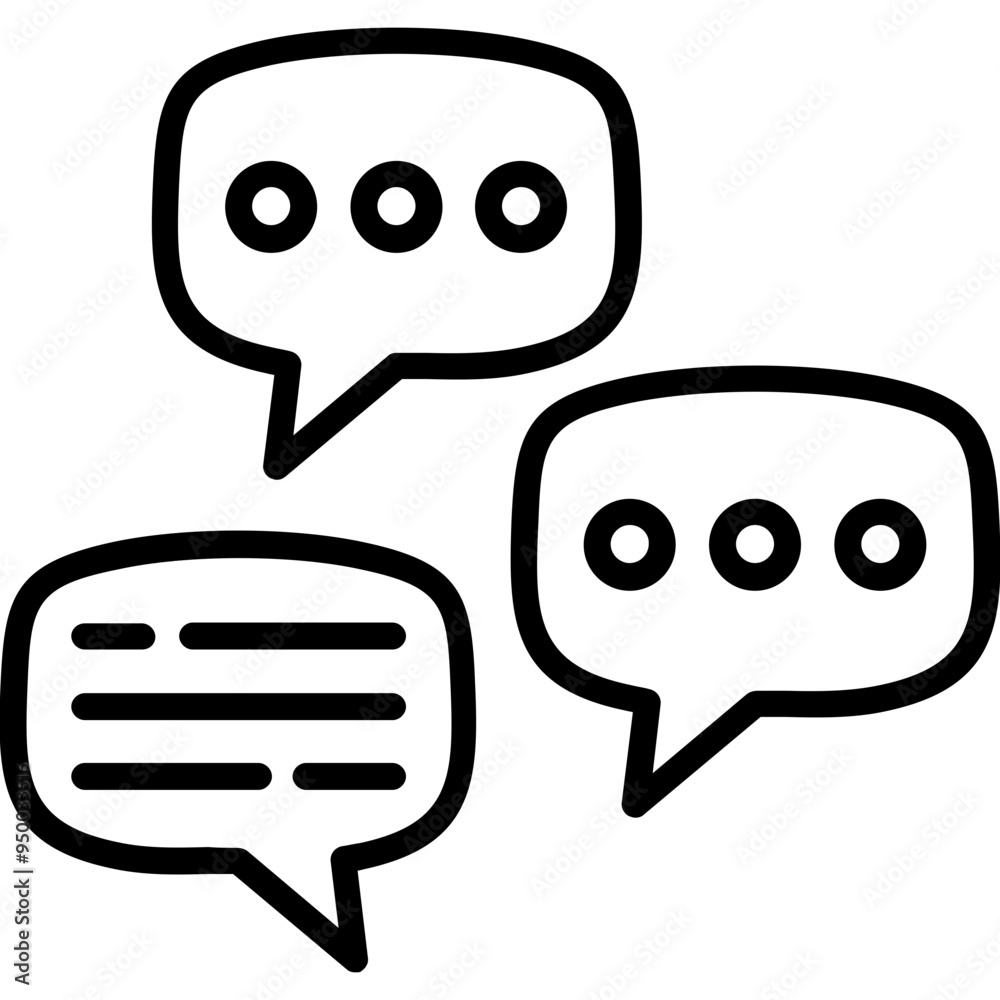 Speech Bubble Icon Speech Bubble Icon