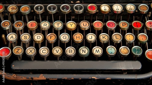 Vintage typewriter