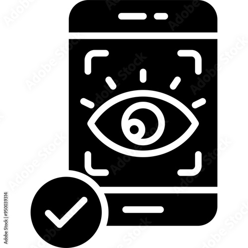 Eye Recognition Icon