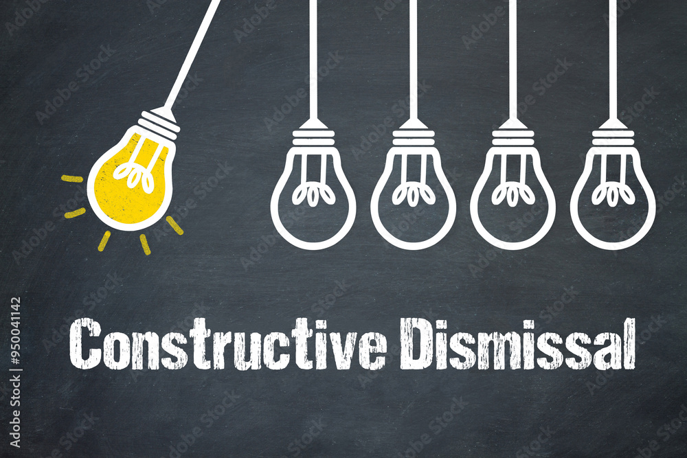 Fototapeta premium Constructive Dismissal 