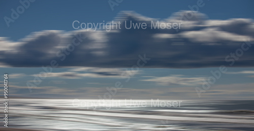 sunset seas and cloudscape ...