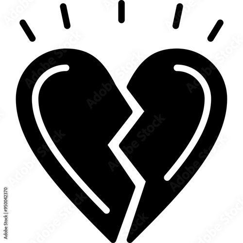 Wounded heart Icon