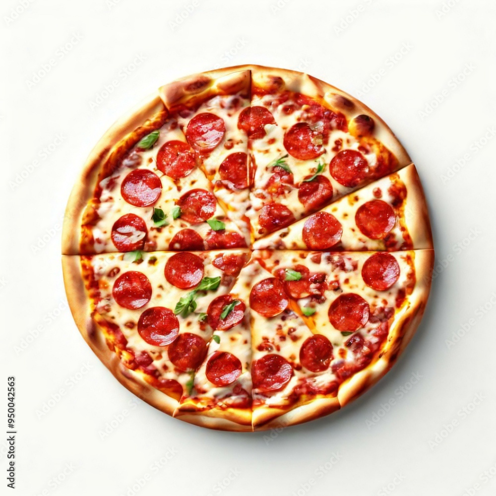 A delicious freshly baked greek pizza with feta cheese, olives, tomato, and green pepper A delicious freshly baked greek pizza with feta cheese, olives, tomato, and green pepper
