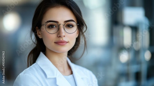 Portrait of a Confident Female Doctor