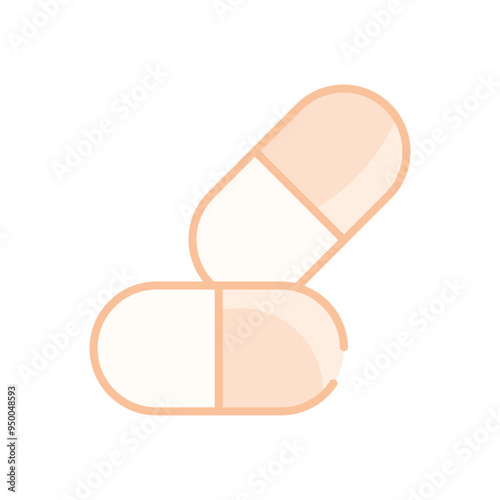 Pill vector icon