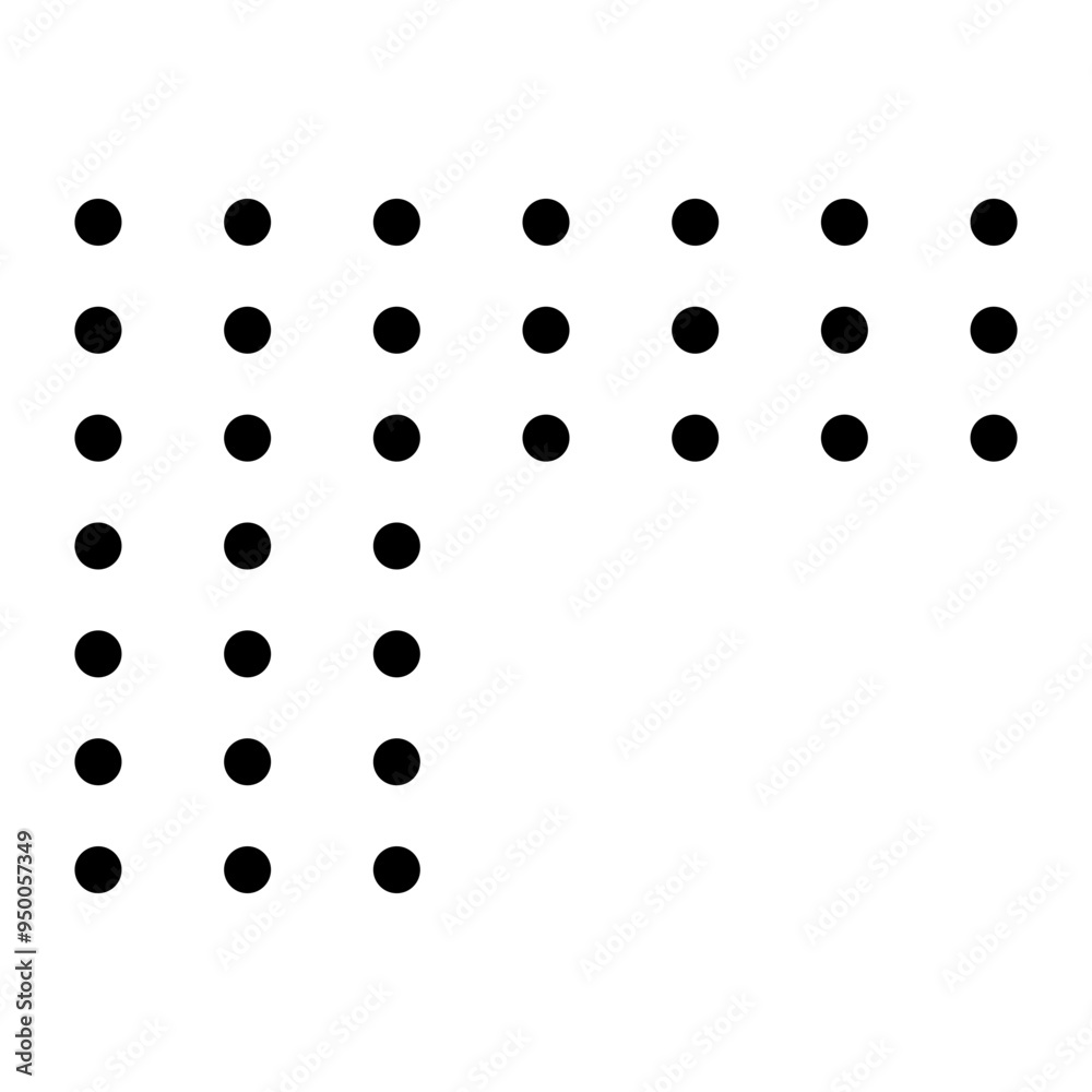 Dotted Shape Geometric Dotted Shape Geometric