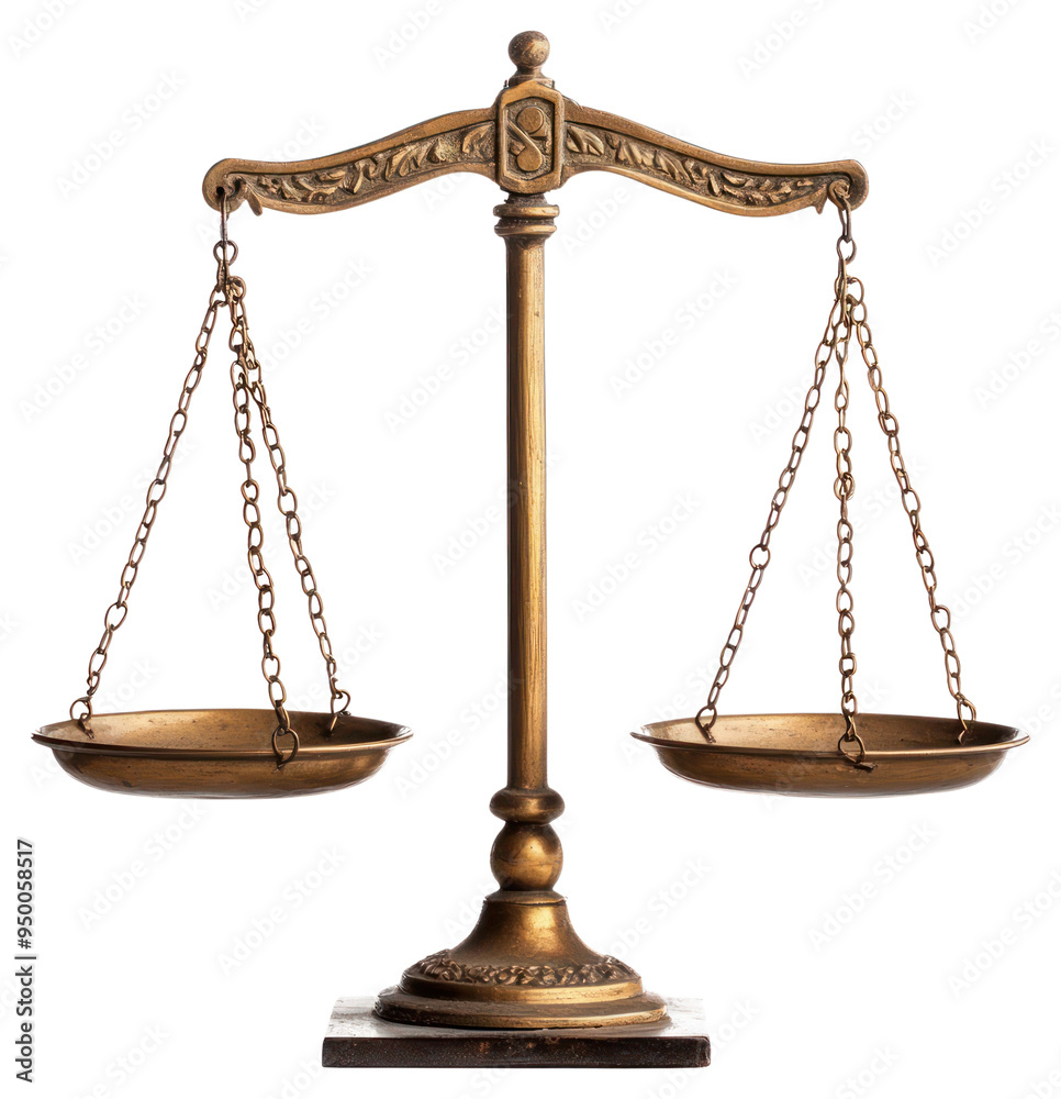 PNG Antique brass balance scale justice PNG Antique brass balance scale justice