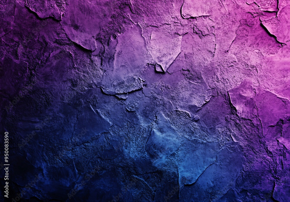 Abstract Cracked Texture in Purple and Blue Hues Abstract Cracked Texture in Purple and Blue Hues