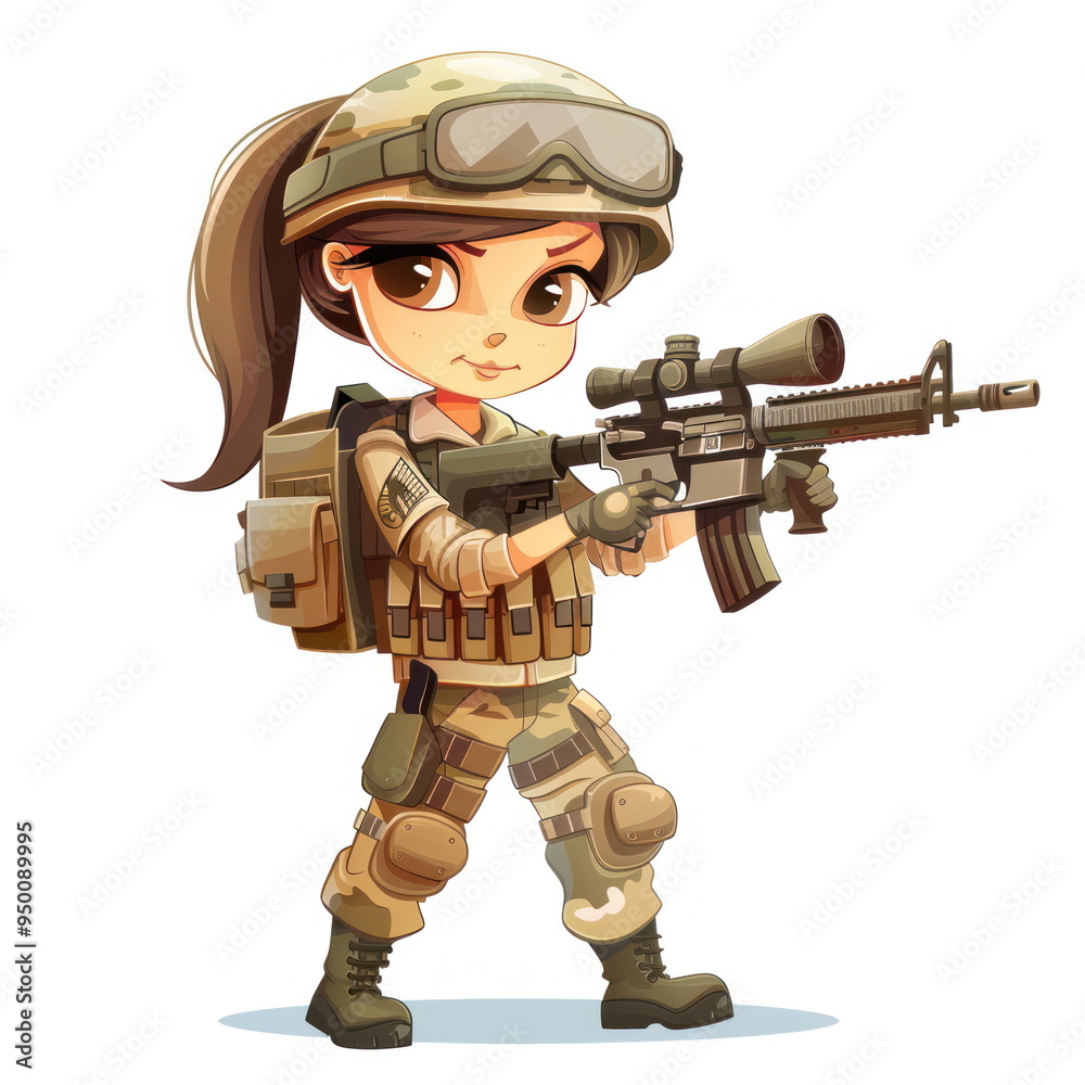 army action, cartoon soldier, white background army action, cartoon soldier, white background