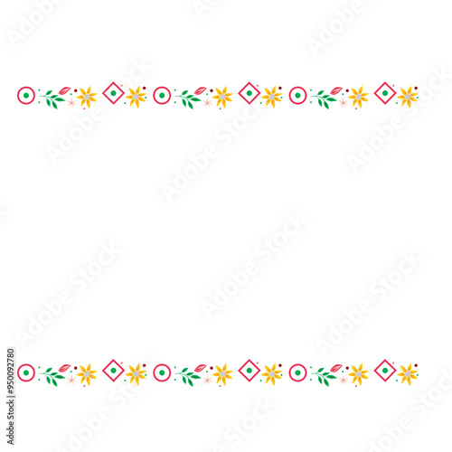 Ornament frame for national hispanic heritage month