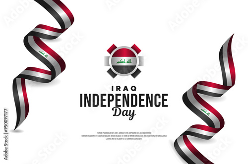 Iraq Independence Day Banner Design