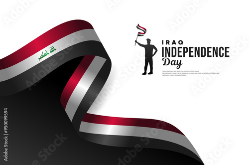 Iraq Independence Day Banner Design