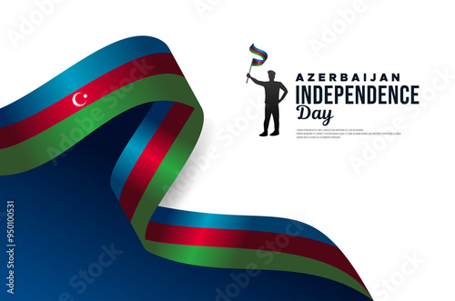 Azerbaijan Independence Day Banner Design