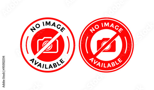 no image available like missing  picture badge logo. Suitable for information and sign  Picture coming soon for web site or mobile app.