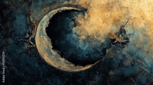 Abstract Art of the Moon