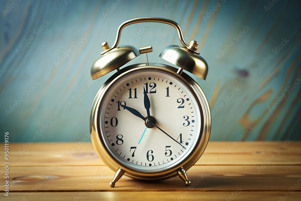 alarm clock against. old model alarm clock against. old model
